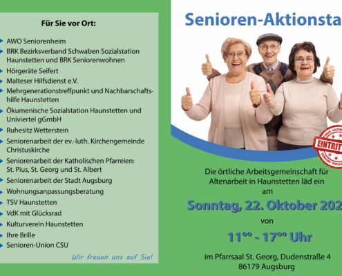 Flyer Senioren Aktionstag 2023